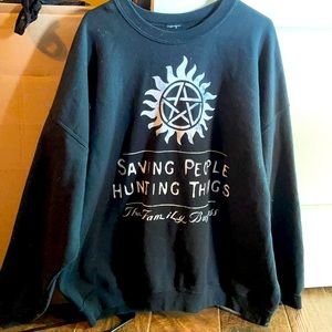Supernatural pullover hoodie